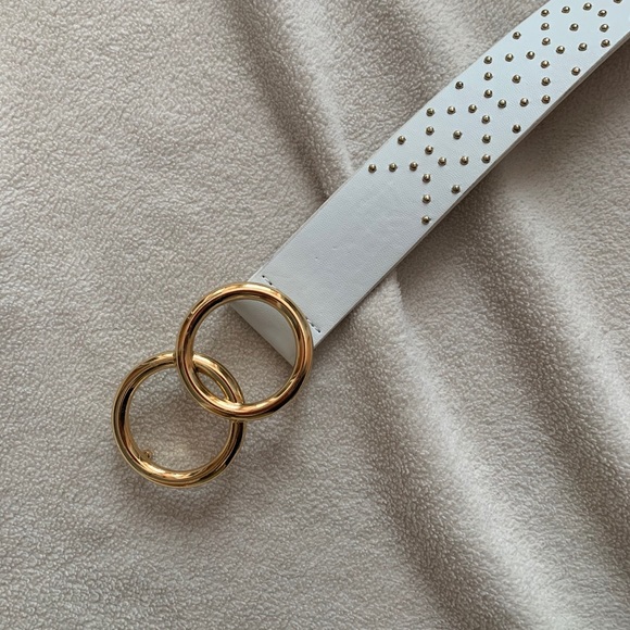 Express double circle studded belt - Picture 3 of 7